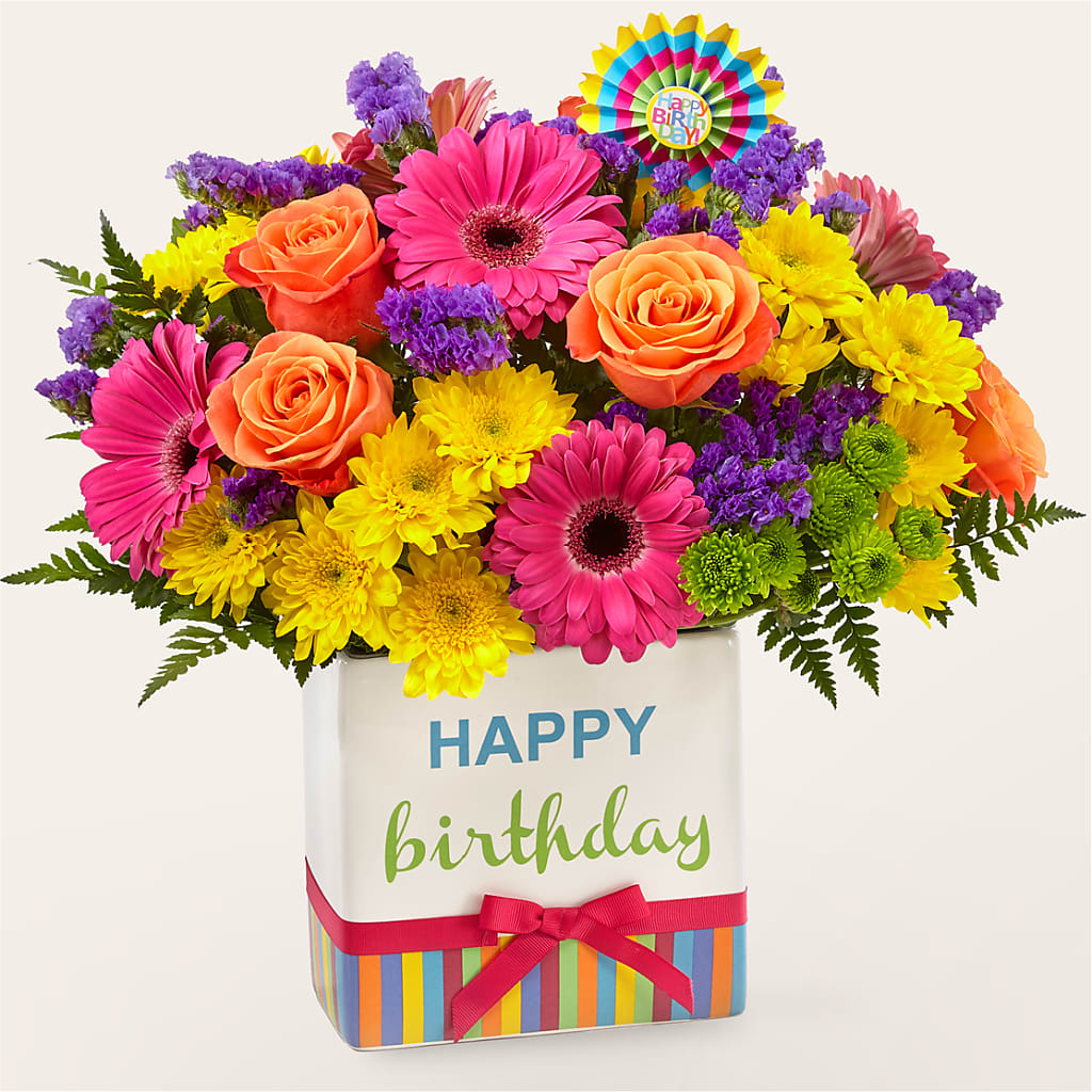 Birthday Brights Bouquet – Coleman Brothers Flowers Inc, Richmond VA