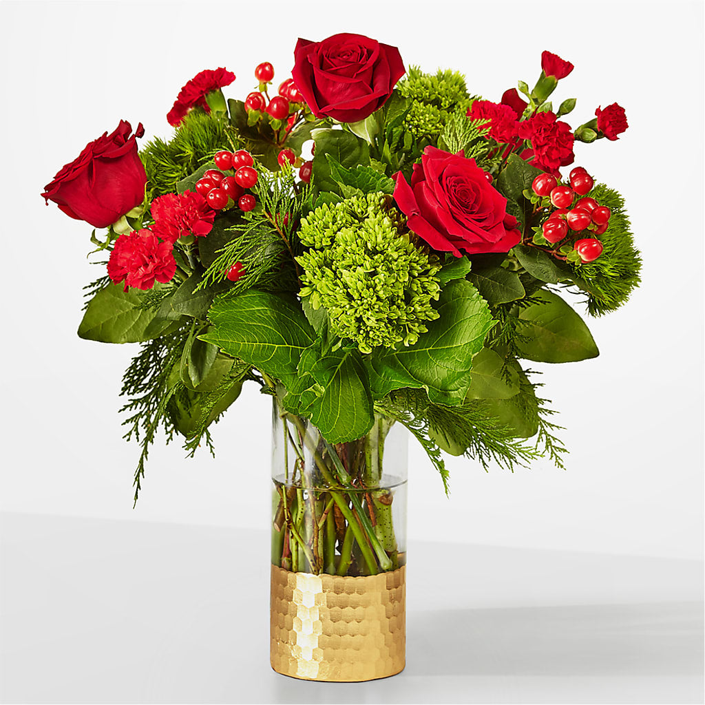 Plaid Throw Bouquet – Coleman Brothers Flowers Inc, Richmond VA