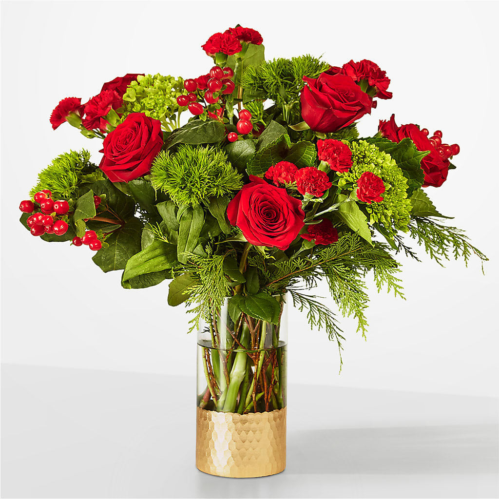 Plaid Throw Bouquet – Coleman Brothers Flowers Inc, Richmond VA
