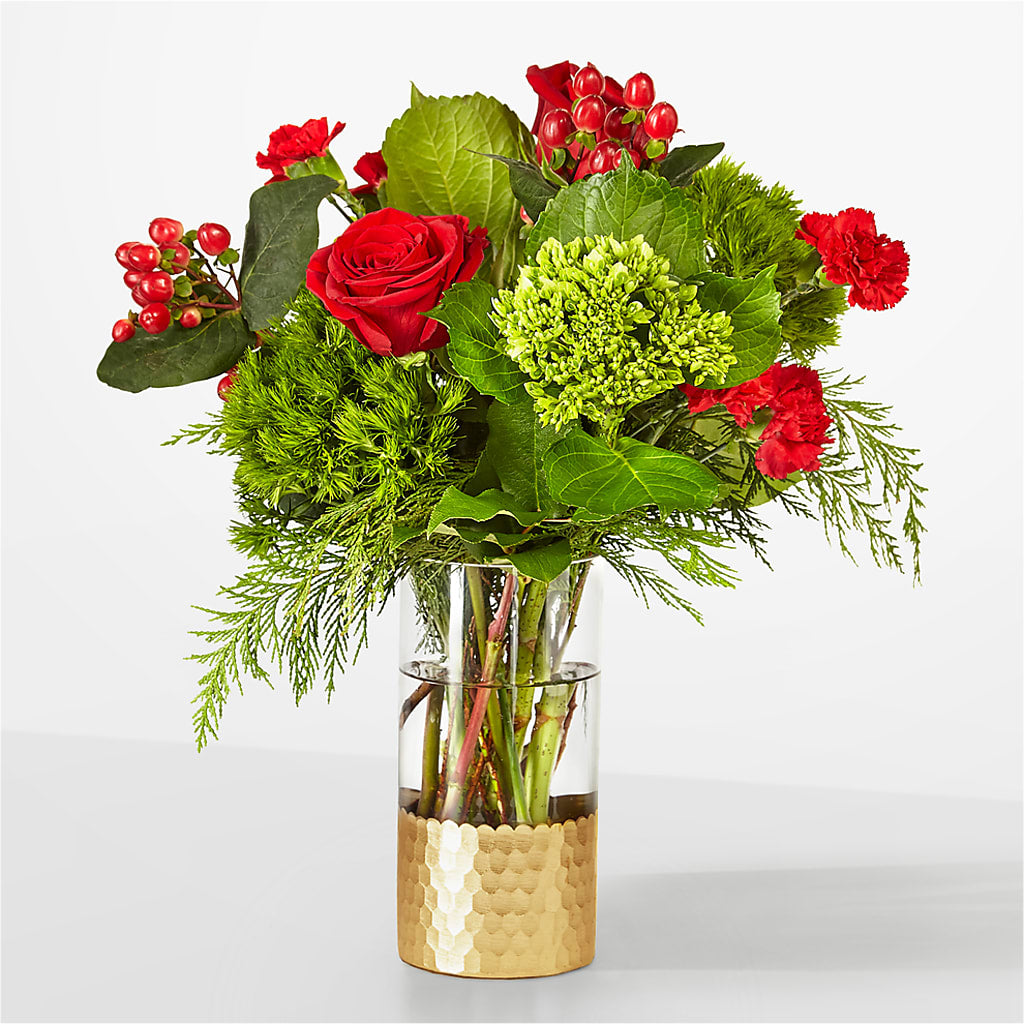 Plaid Throw Bouquet – Coleman Brothers Flowers Inc, Richmond VA
