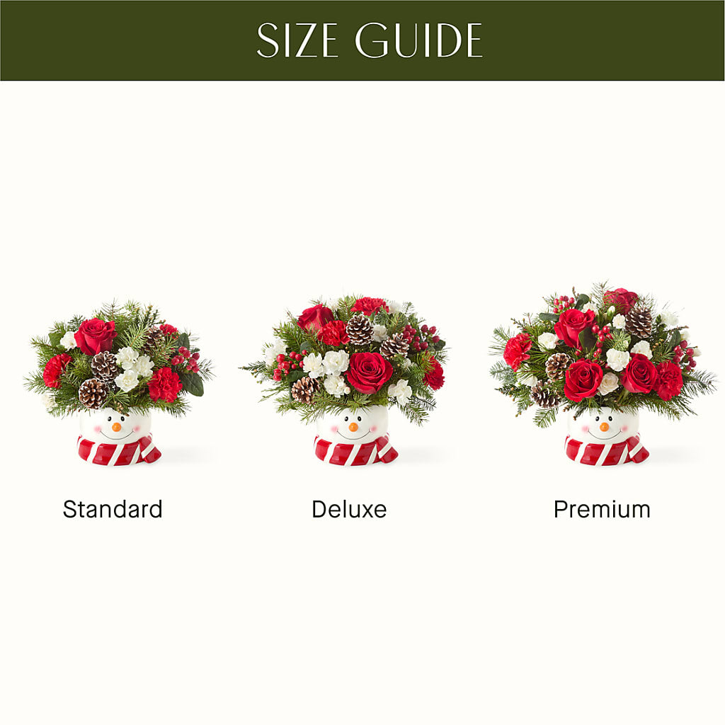 Jolly Snowman Bouquet – Coleman Brothers Flowers Inc, Richmond VA