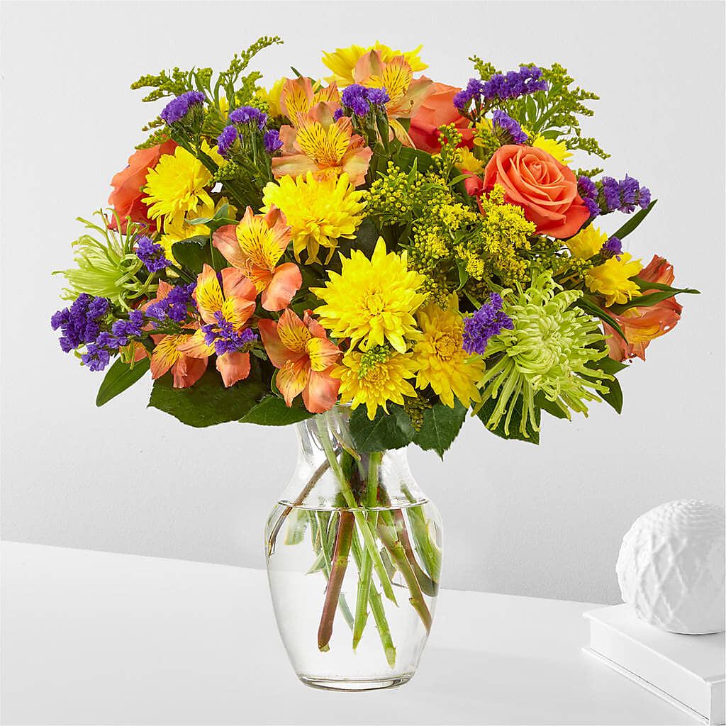 Marmalade Skies Bouquet – Coleman Brothers Flowers Inc, Richmond VA