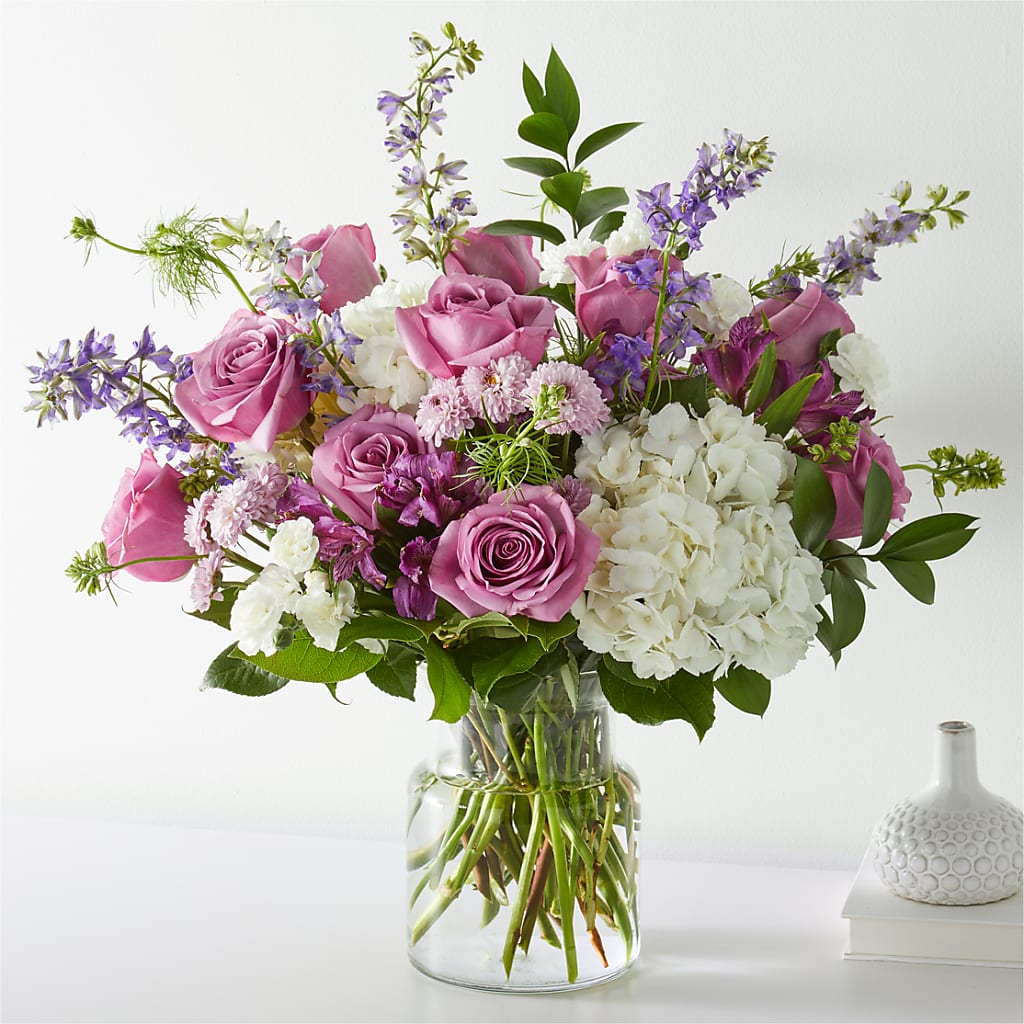 Violet Caress Bouquet – Coleman Brothers Flowers Inc, Richmond VA