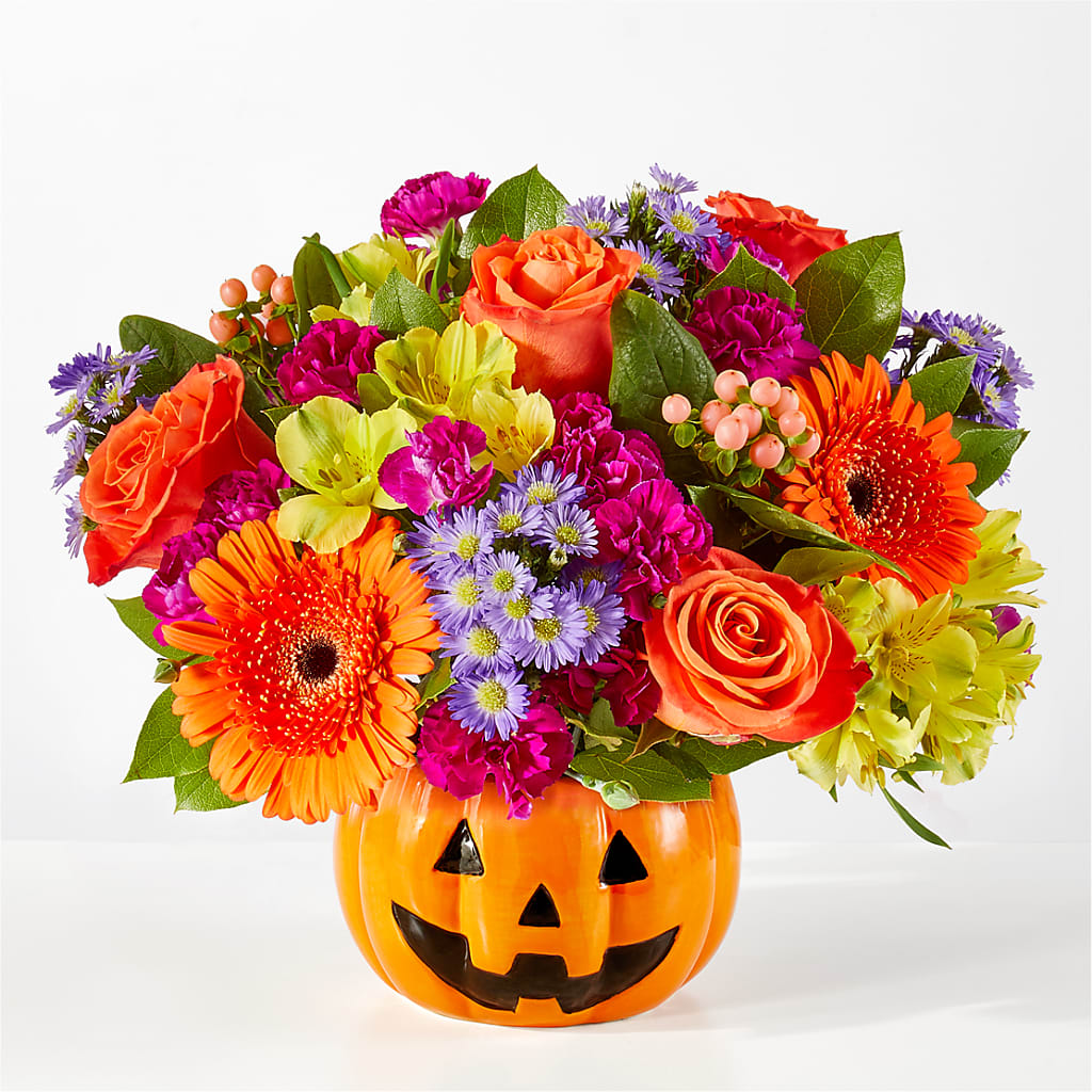 Tricks & Treats Pumpkin – Coleman Brothers Flowers Inc, Richmond VA