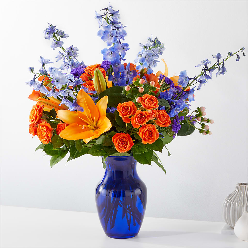 Radiant Citrus Bouquet – Coleman Brothers Flowers Inc, Richmond VA