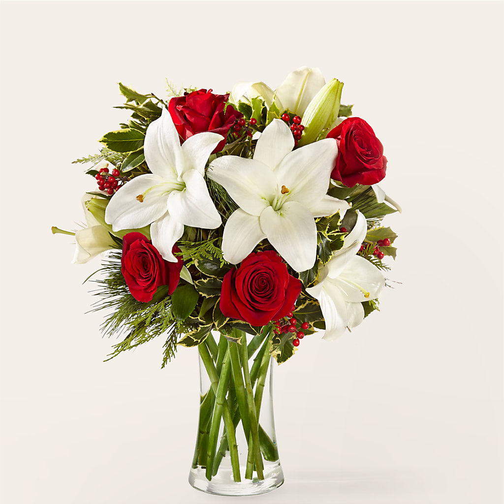 Sparkling Snowflakes Bouquet – Coleman Brothers Flowers Inc, Richmond VA