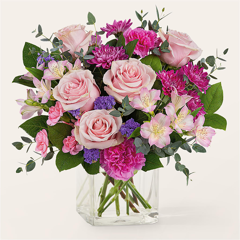 Rosy Radiance Bouquet – Coleman Brothers Flowers Inc, Richmond VA