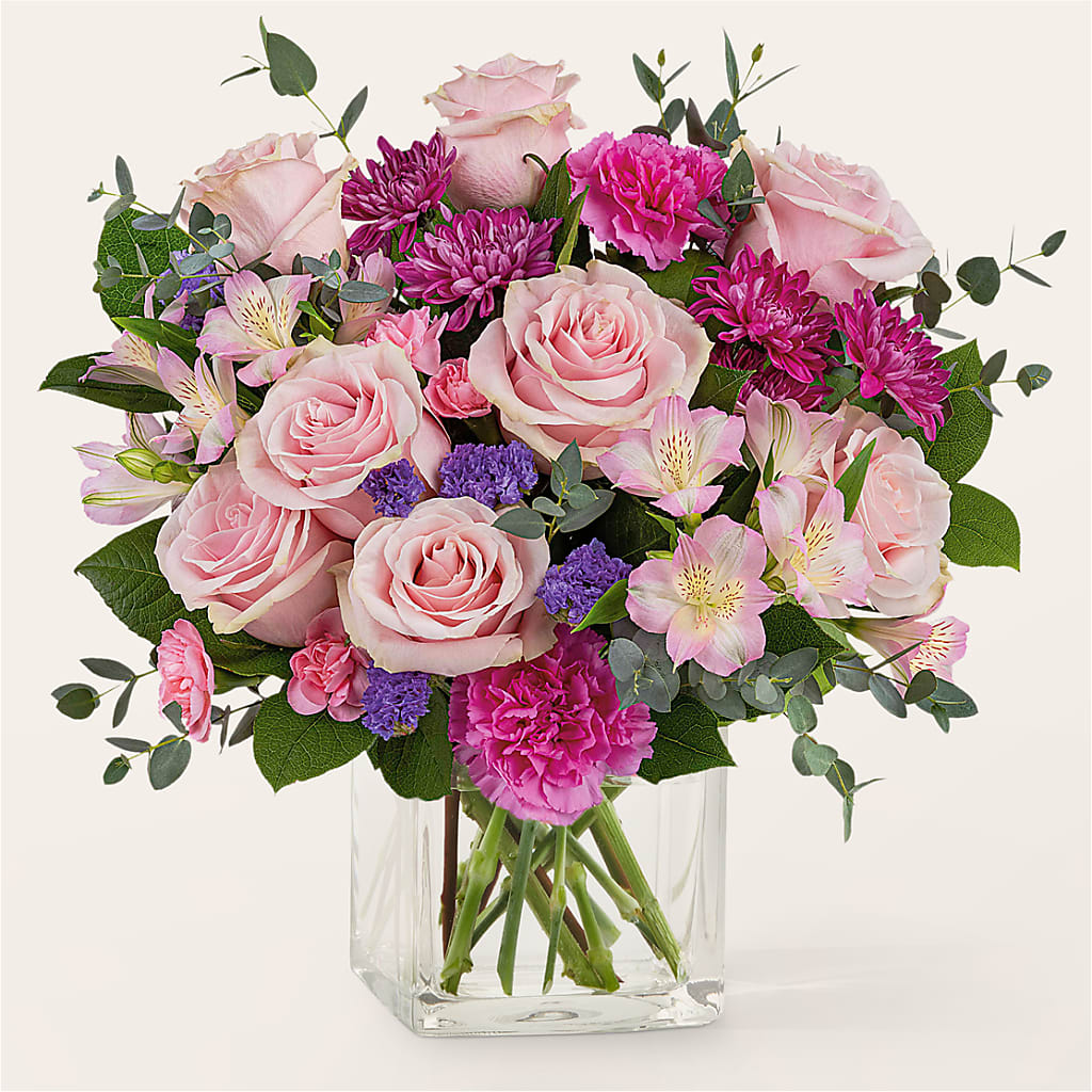 Rosy Radiance Bouquet – Coleman Brothers Flowers Inc, Richmond VA
