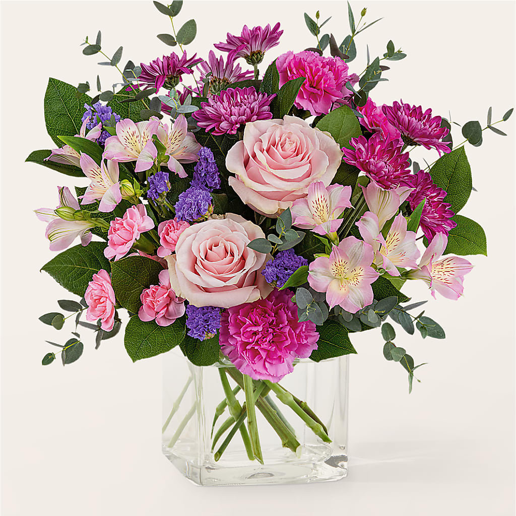 Rosy Radiance Bouquet – Coleman Brothers Flowers Inc, Richmond VA