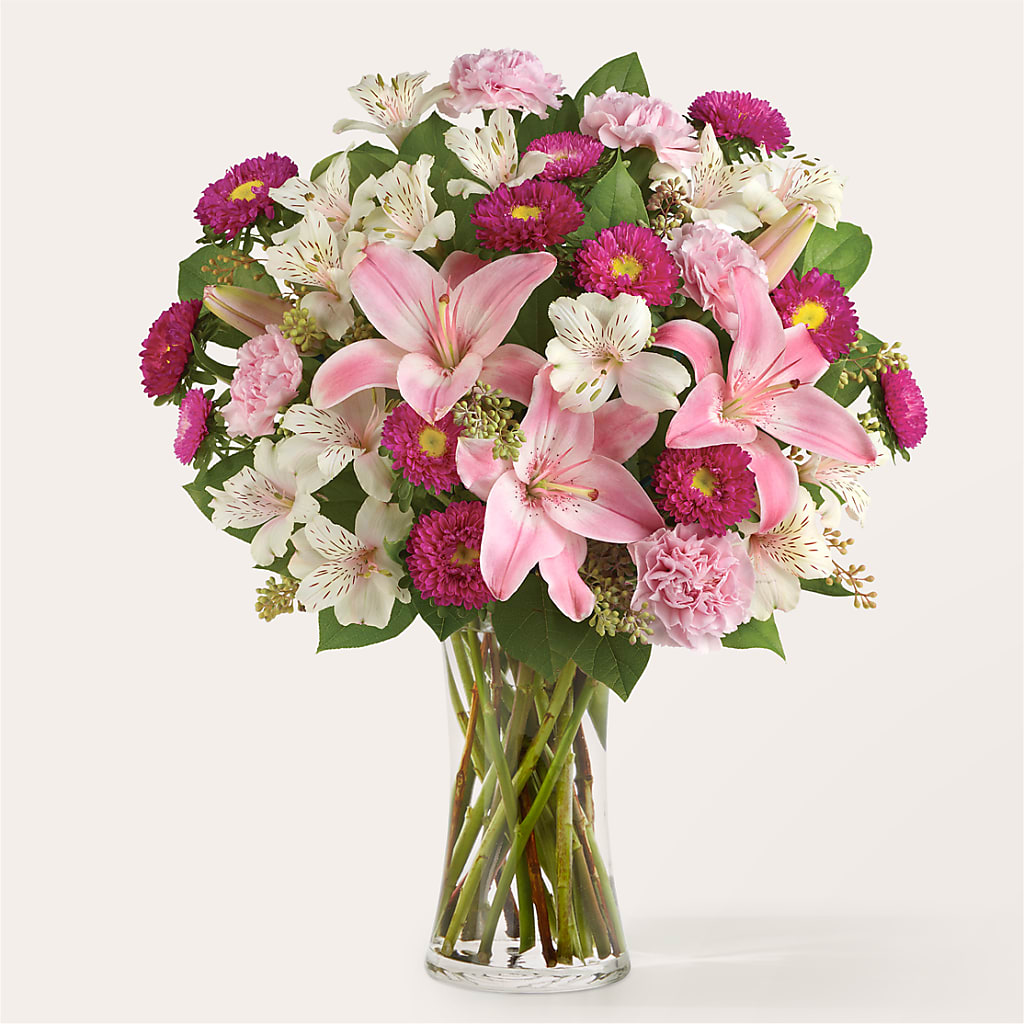 Feeling Fuchsia Bouquet – Coleman Brothers Flowers Inc, Richmond VA