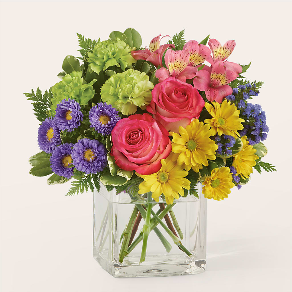 Candy Jar Bouquet – Coleman Brothers Flowers Inc, Richmond VA