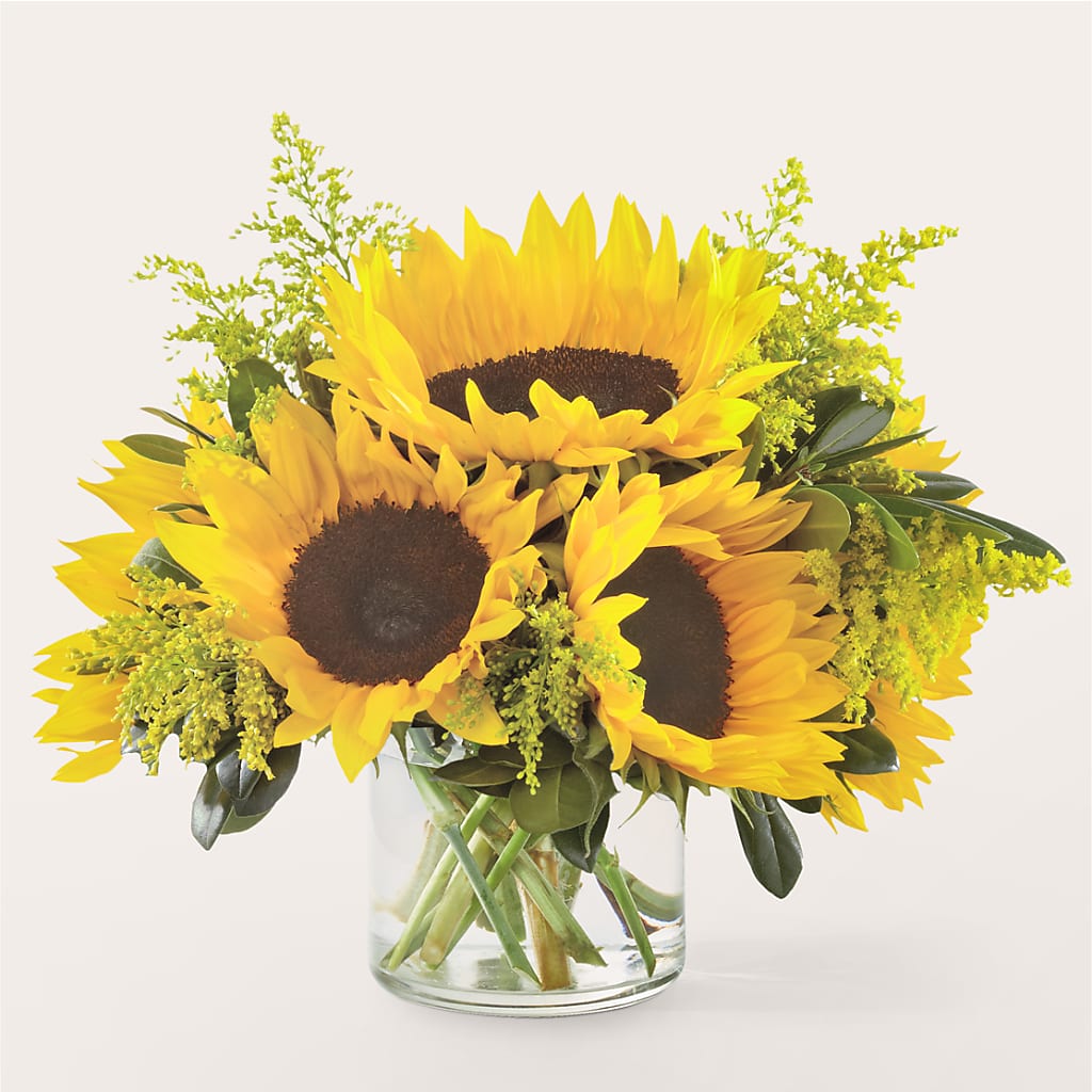 Beaming Sunflower Bouquet – Coleman Brothers Flowers Inc, Richmond VA