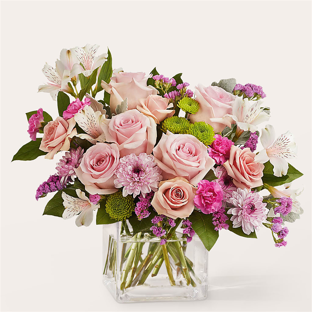Pink Suede Bouquet – Coleman Brothers Flowers Inc, Richmond VA