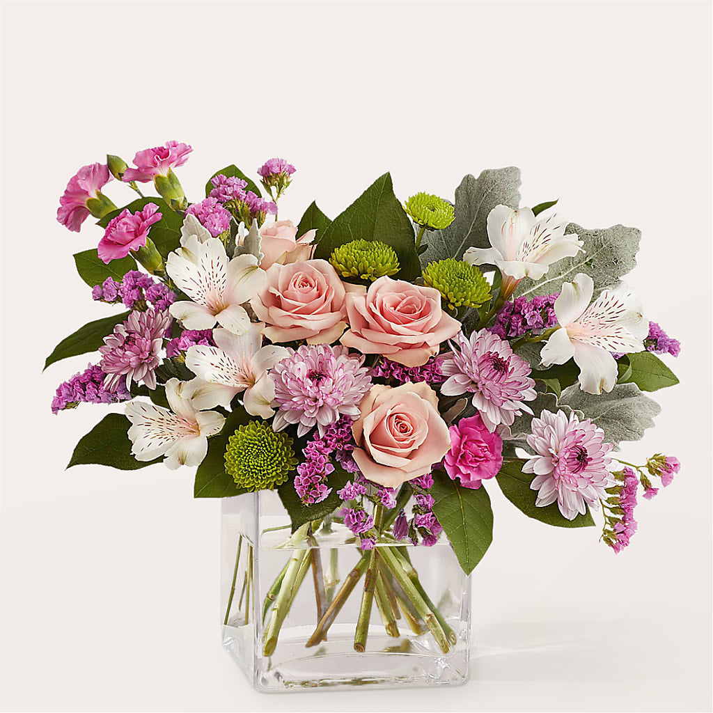 Pink Suede Bouquet – Coleman Brothers Flowers Inc, Richmond VA