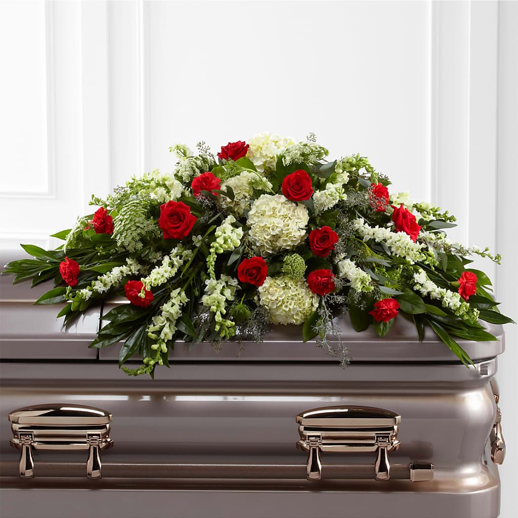 Sincerity Casket Spray – Coleman Brothers Flowers Inc, Richmond VA