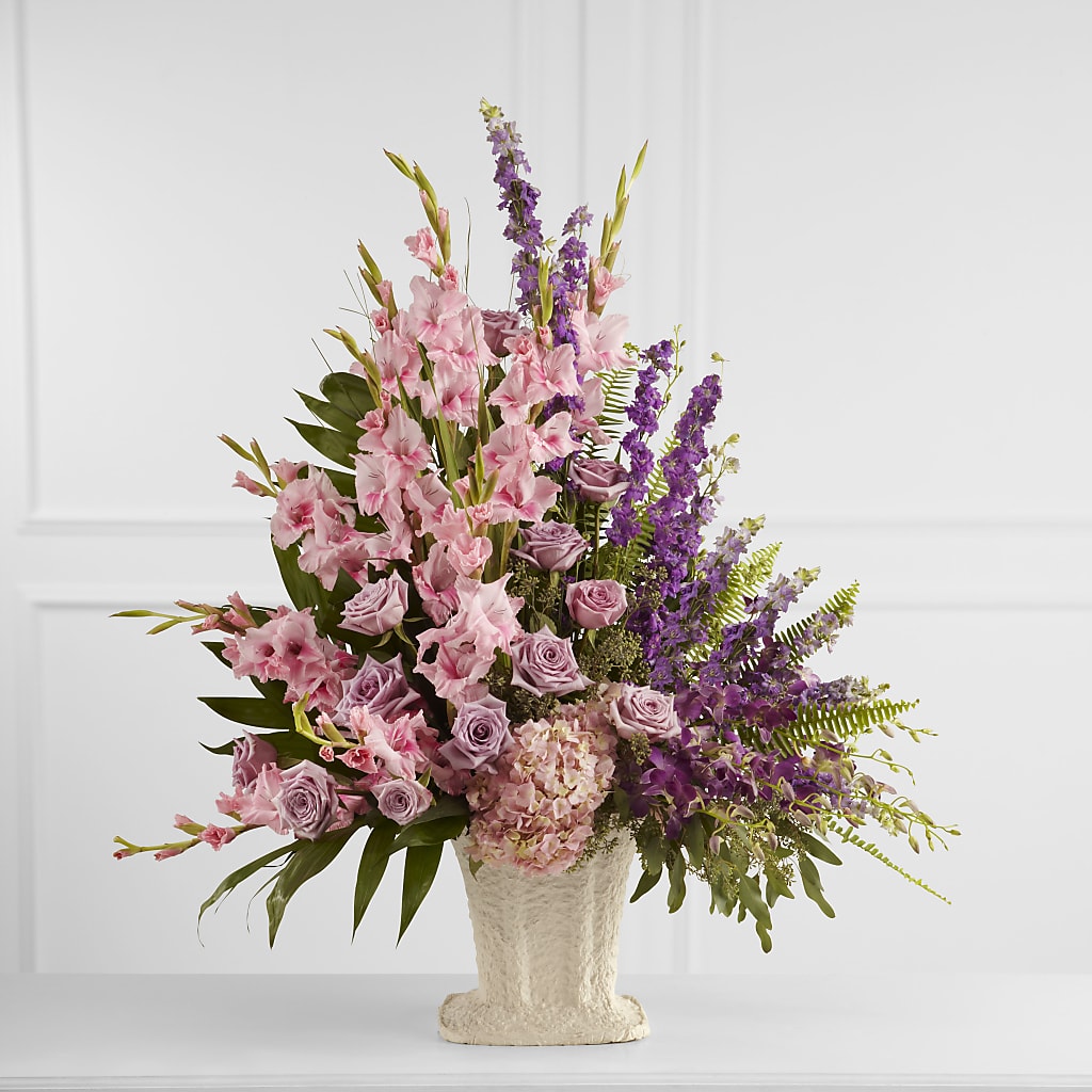 Flowing Garden Arrangement – Coleman Brothers Flowers Inc, Richmond VA