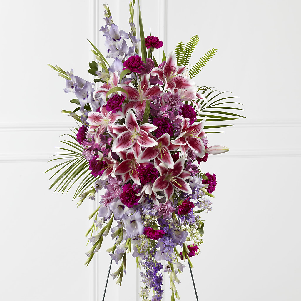 Tender Touch Standing Spray – Coleman Brothers Flowers Inc, Richmond VA