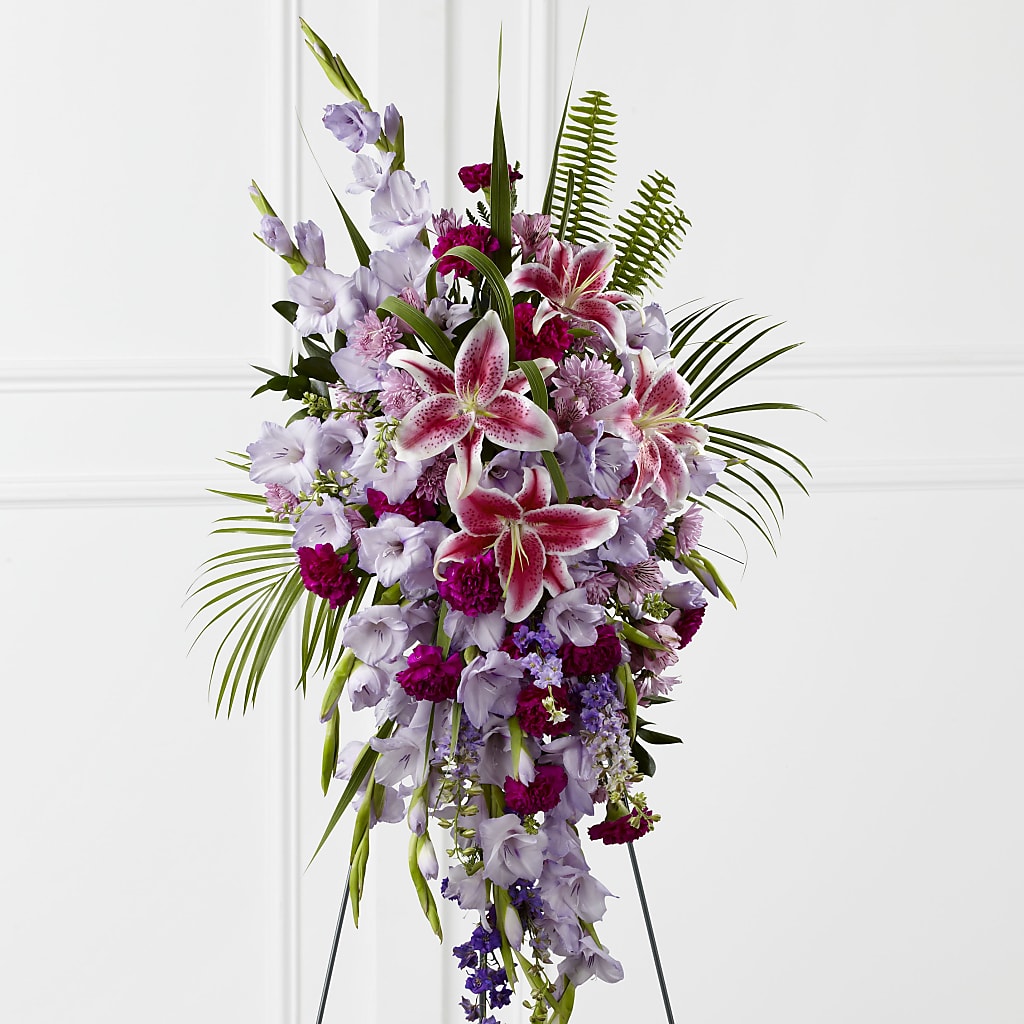 Tender Touch Standing Spray – Coleman Brothers Flowers Inc, Richmond VA