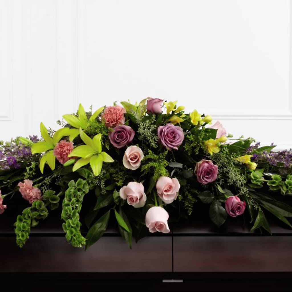 Forever Beloved Casket Spray – Coleman Brothers Flowers Inc, Richmond VA