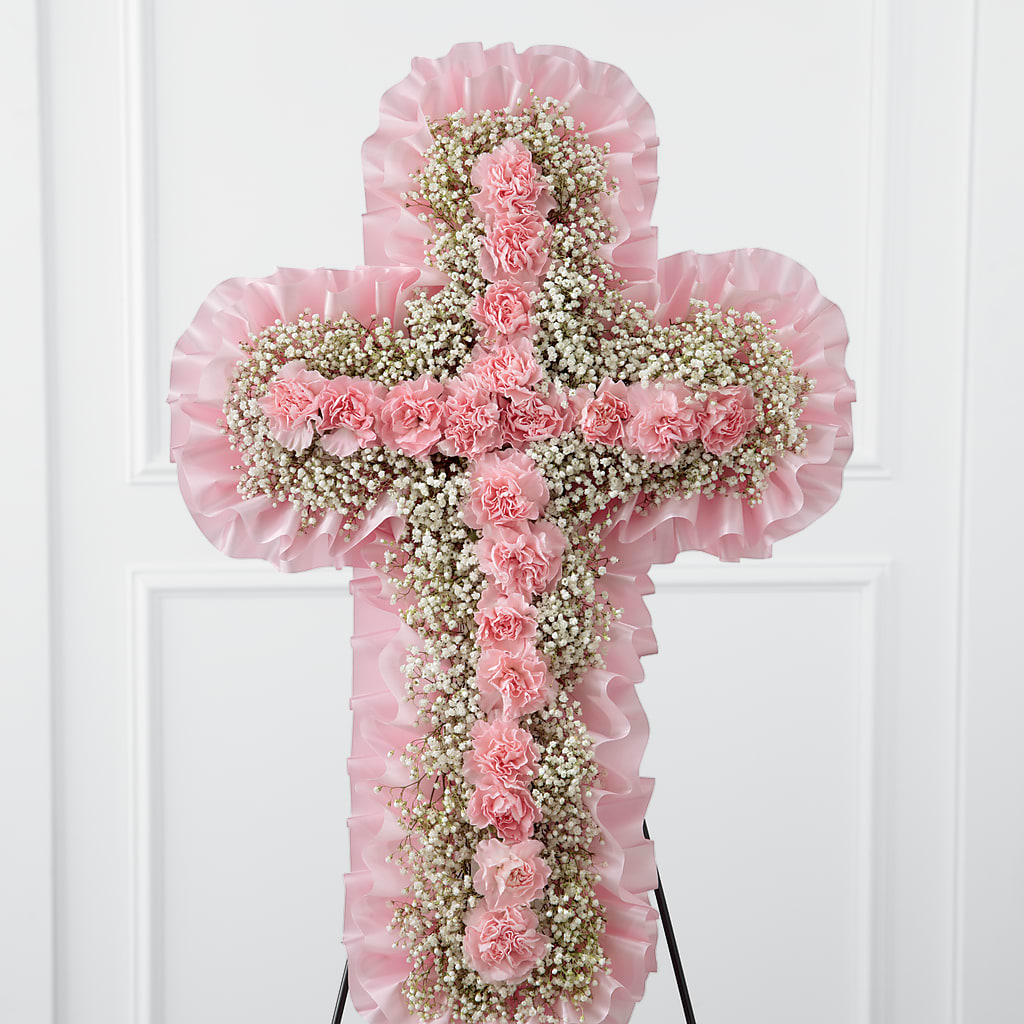 Angel's Cross Easel – Coleman Brothers Flowers Inc, Richmond VA