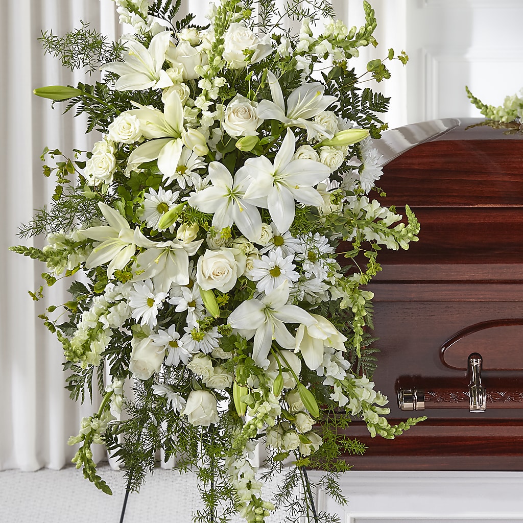 Loving Thoughts Standing Spray – Coleman Brothers Flowers Inc, Richmond VA