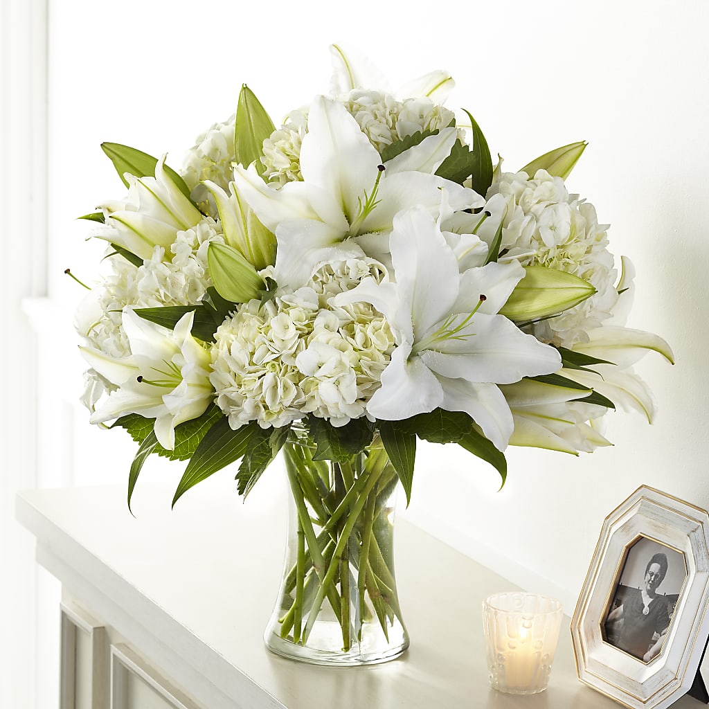 Compassionate Lily Bouquet – Coleman Brothers Flowers Inc, Richmond VA
