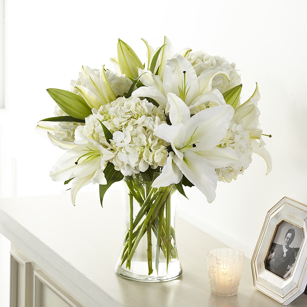 Compassionate Lily Bouquet – Coleman Brothers Flowers Inc, Richmond VA