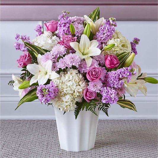 Heaven Sent Floor Basket – Coleman Brothers Flowers Inc, Richmond VA