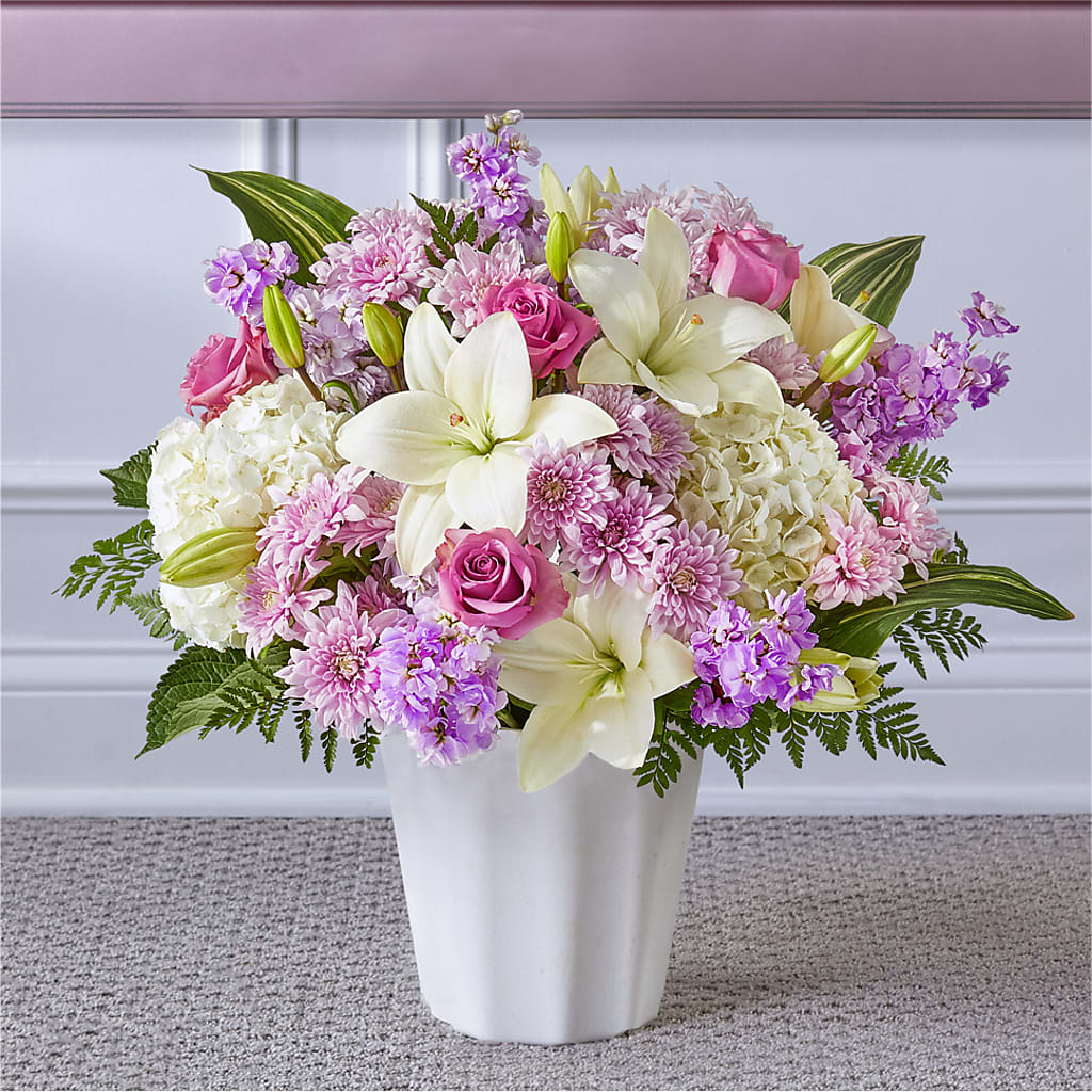 Heaven Sent Floor Basket – Coleman Brothers Flowers Inc, Richmond VA