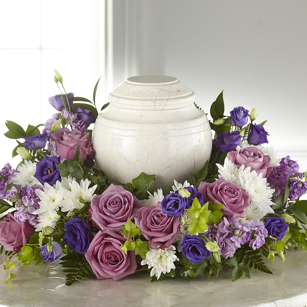 Blooming Sympathy Cremation Adornment – Coleman Brothers Flowers Inc, Richmond VA