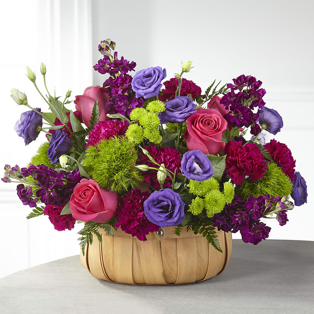 Serene Sanctuary Basket – Coleman Brothers Flowers Inc, Richmond VA