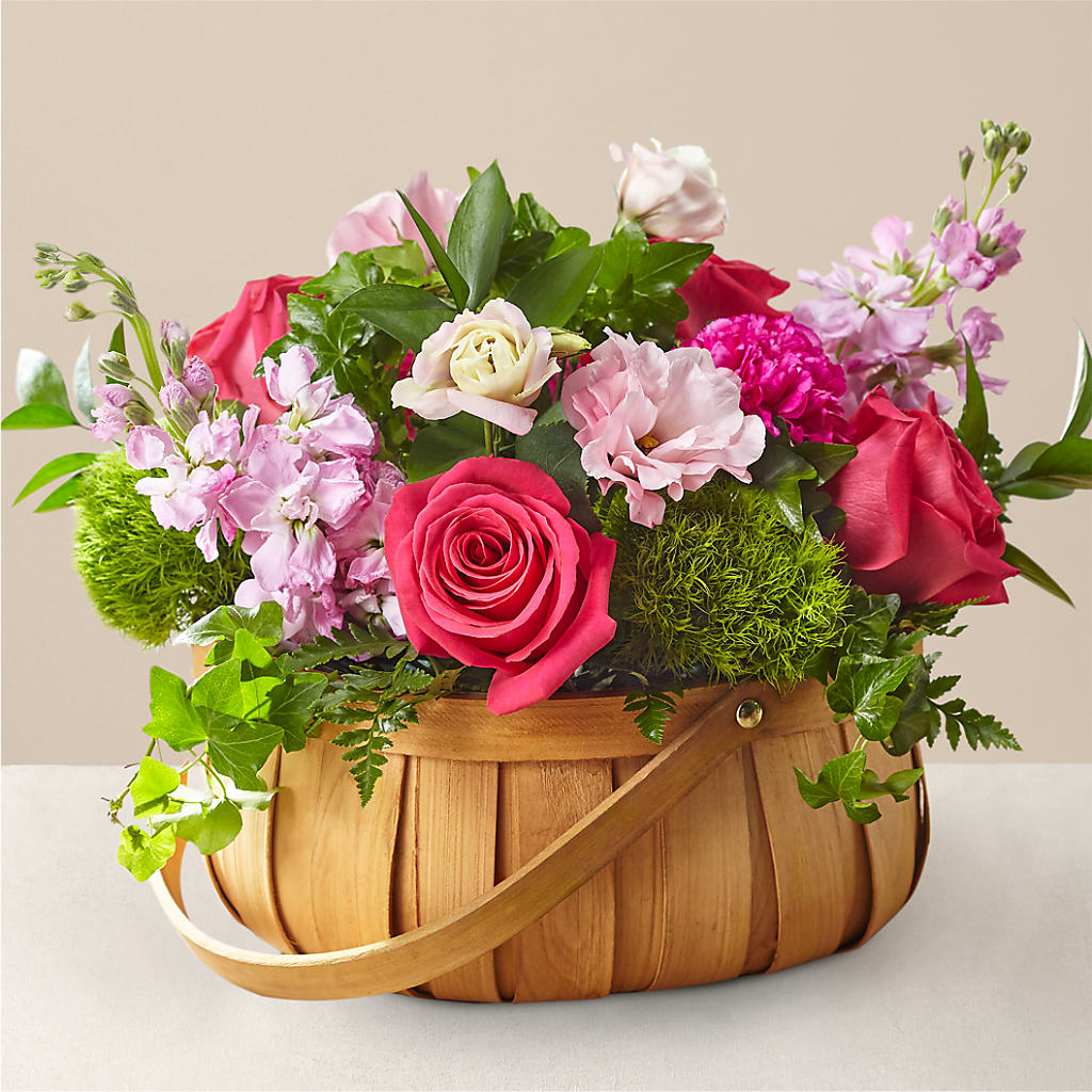 Radiance in Bloom Basket – Coleman Brothers Flowers Inc, Richmond VA