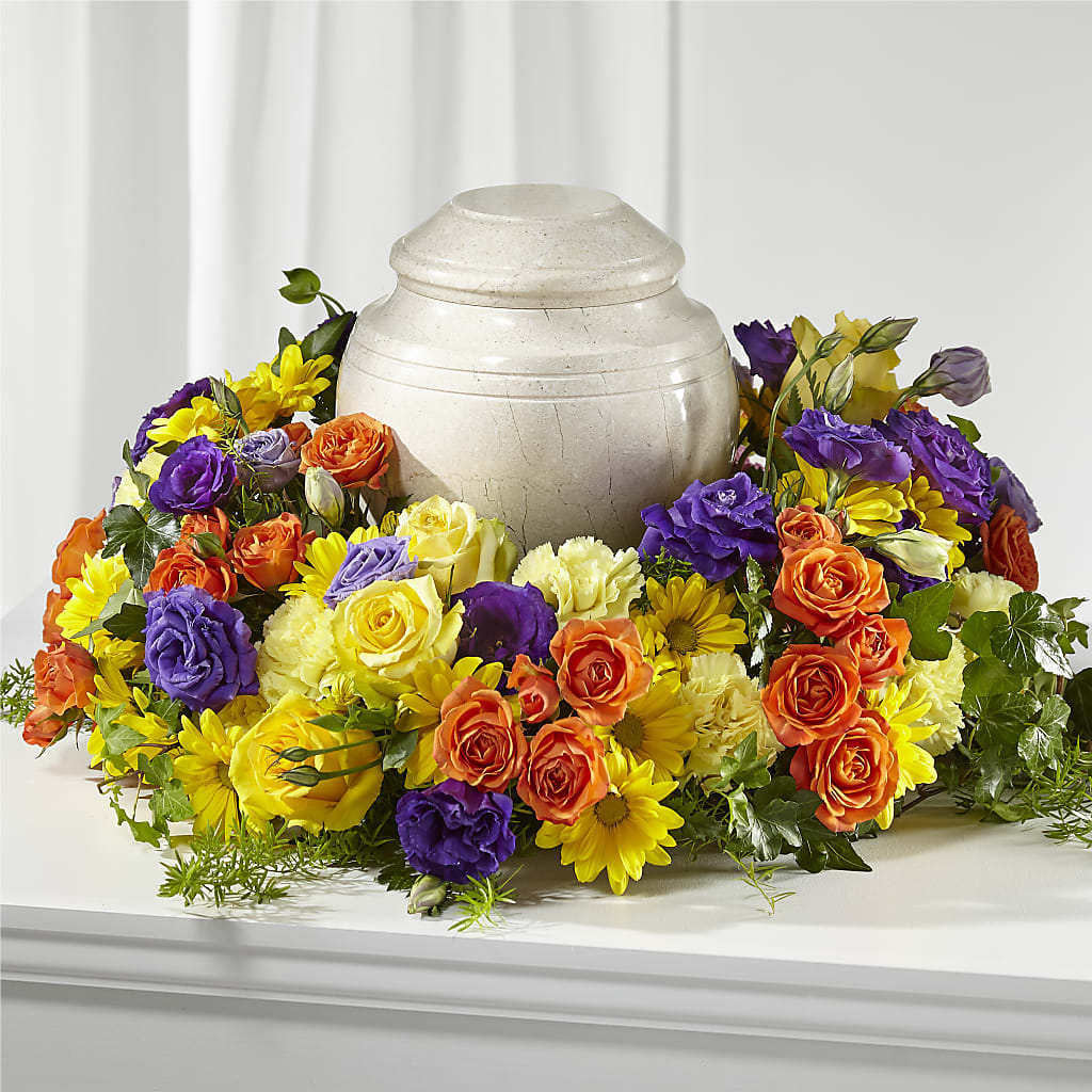 Blossoms of Remembrance Cremation Adornment – Coleman Brothers Flowers Inc, Richmond VA