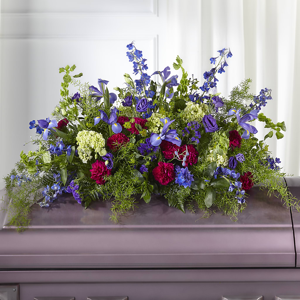 Always Treasured Casket Spray – Coleman Brothers Flowers Inc, Richmond VA