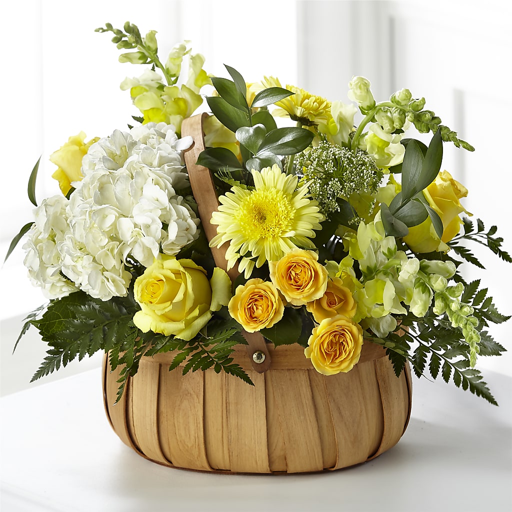 Rustic Remembrance Basket – Coleman Brothers Flowers Inc, Richmond VA