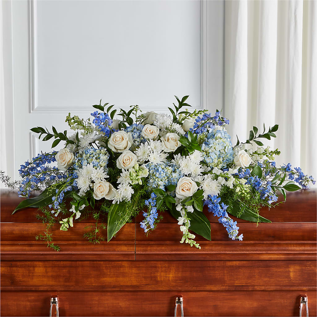 Timeless Essence Casket Spray – Coleman Brothers Flowers Inc, Richmond VA