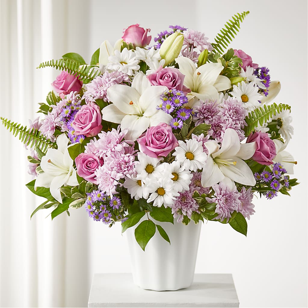Warmest Thoughts Tabletop Basket – Coleman Brothers Flowers Inc, Richmond VA