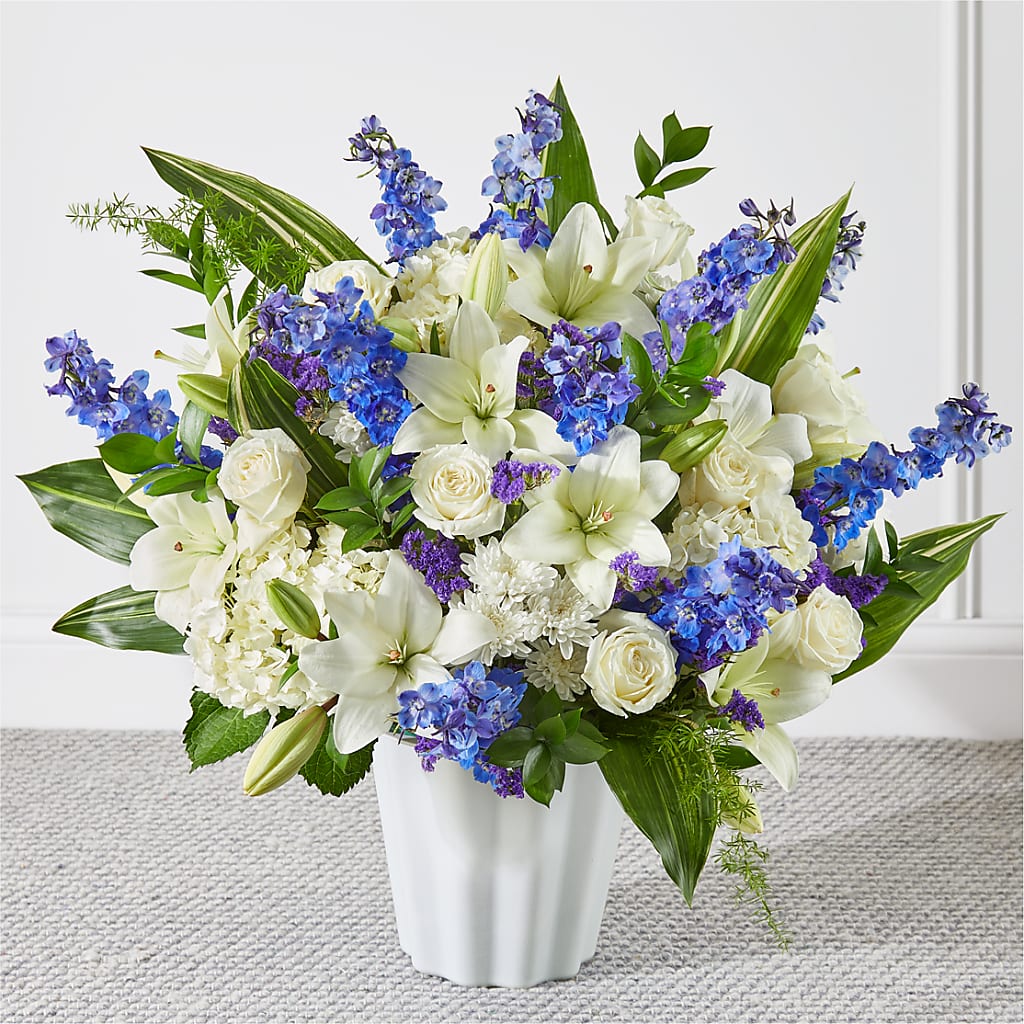 Take Comfort Floor Basket – Coleman Brothers Flowers Inc, Richmond VA