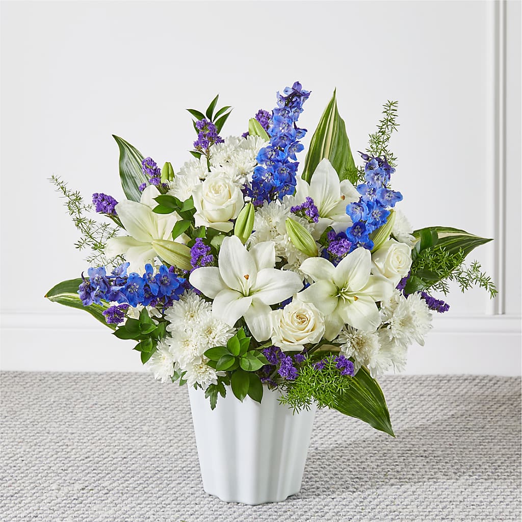 Take Comfort Floor Basket – Coleman Brothers Flowers Inc, Richmond VA