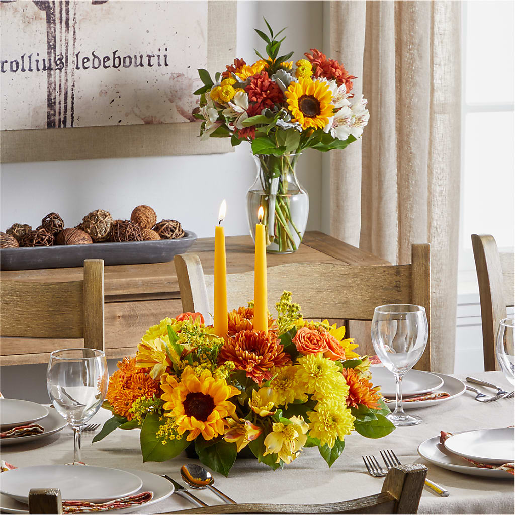 Golden Gathering Bundle – Coleman Brothers Flowers Inc, Richmond VA