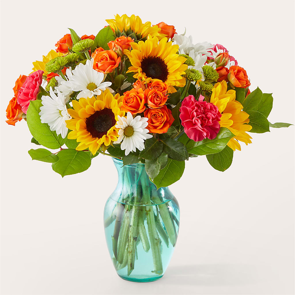 Sun-drenched Blooms Bouquet – Coleman Brothers Flowers Inc, Richmond VA