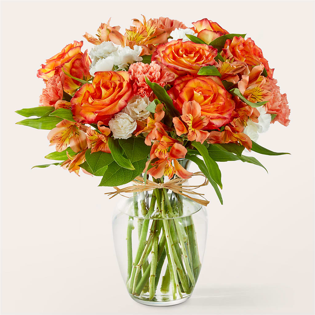 Apricot Glow Bouquet – Coleman Brothers Flowers Inc, Richmond VA