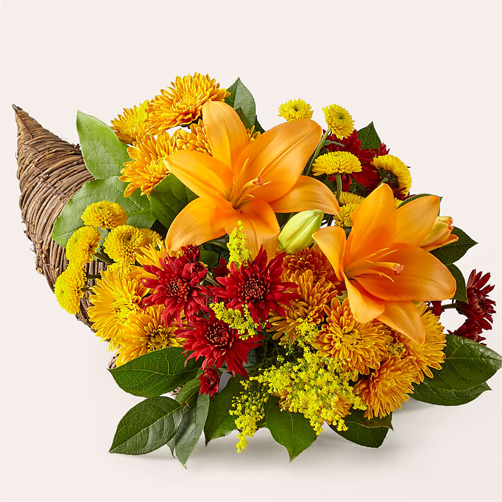 Feast of Color Cornucopia – Coleman Brothers Flowers Inc, Richmond VA