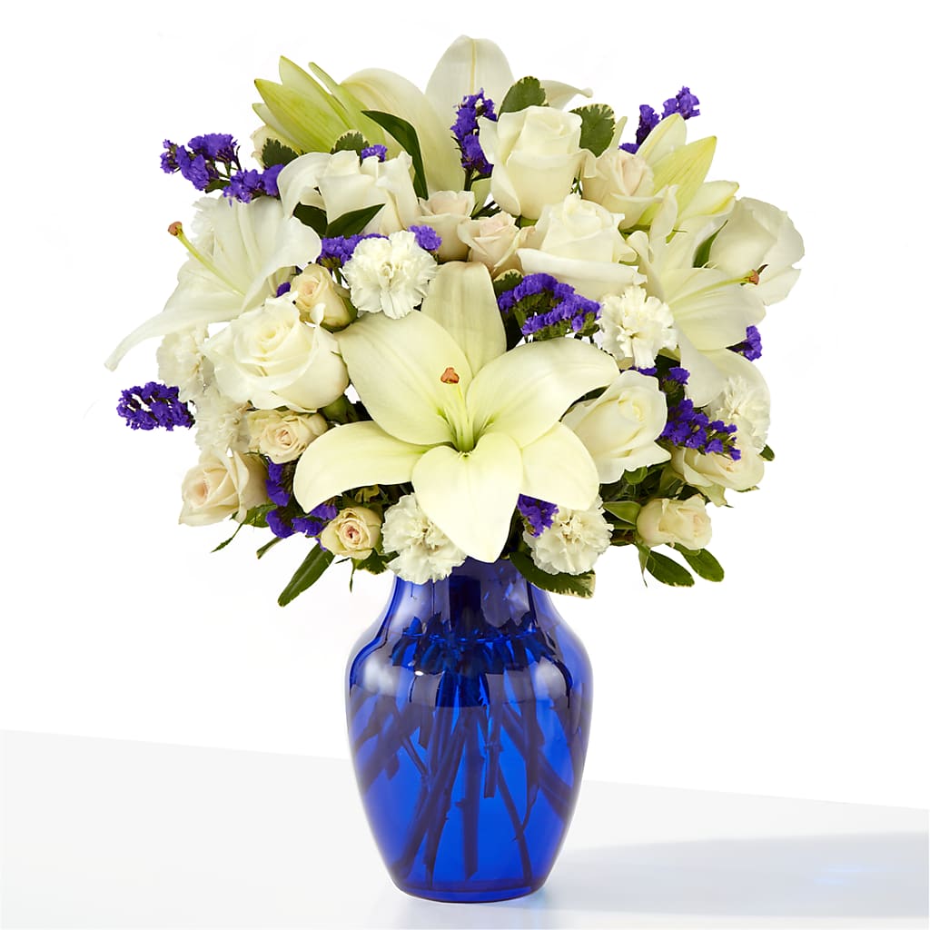 Sapphire Rush Bouquet – Coleman Brothers Flowers Inc, Richmond VA