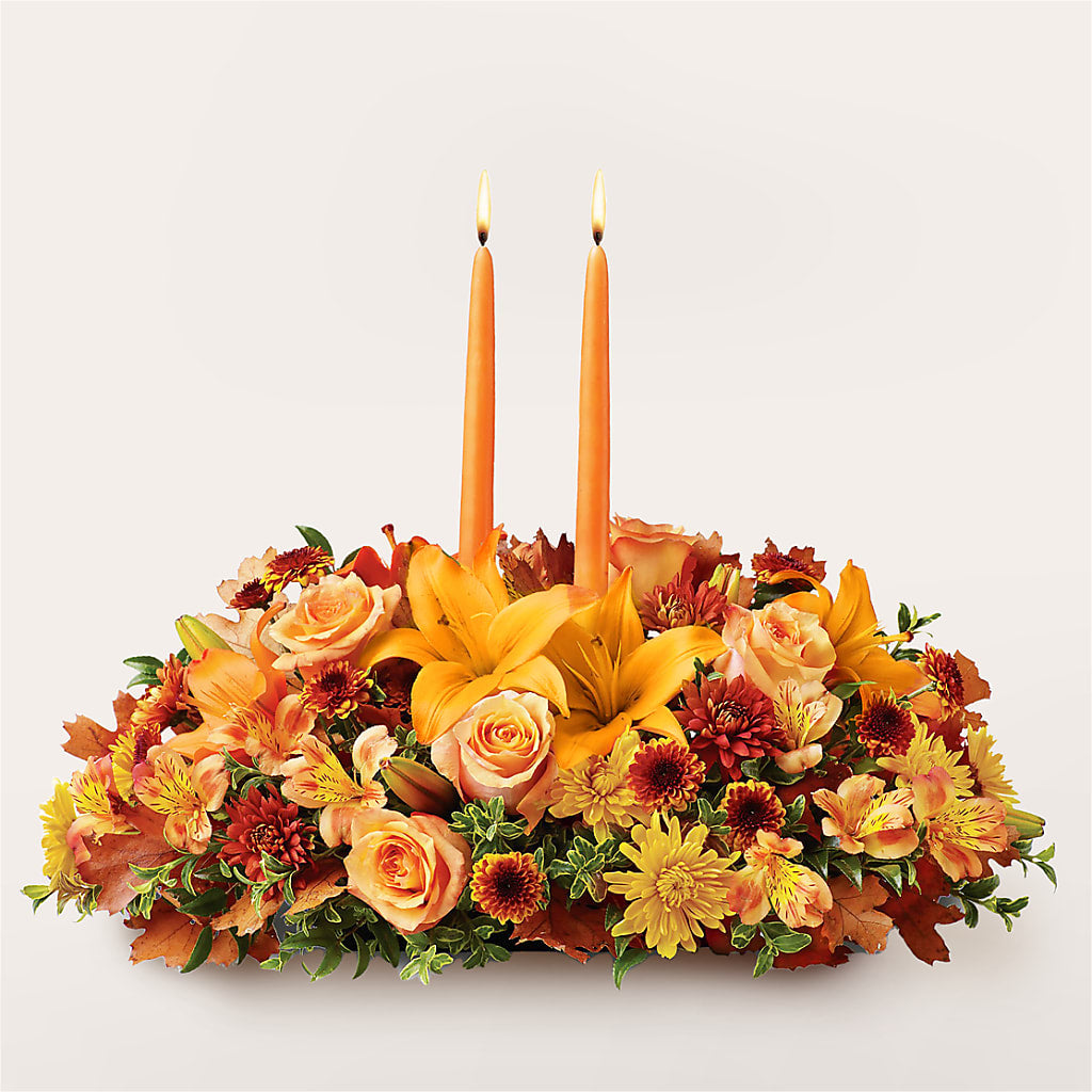 Traditions Centerpiece – Coleman Brothers Flowers Inc, Richmond VA