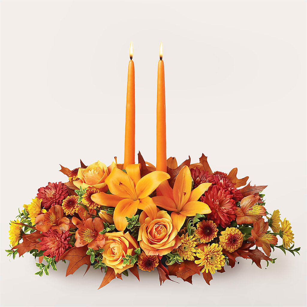Traditions Centerpiece – Coleman Brothers Flowers Inc, Richmond VA