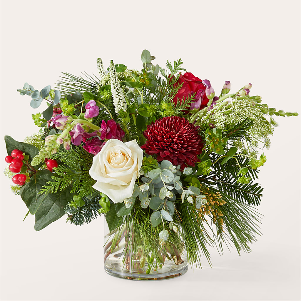 Cranberry Fizz Bouquet – Coleman Brothers Flowers Inc, Richmond VA