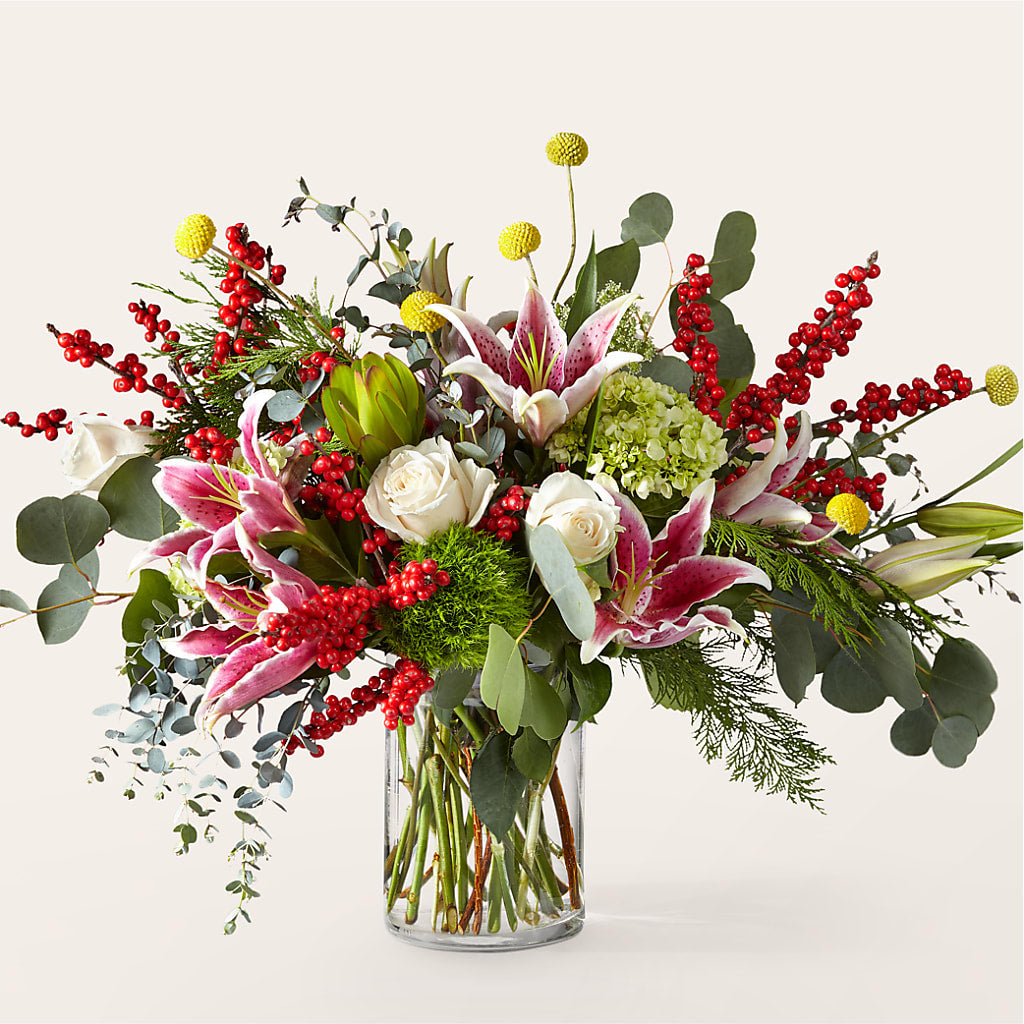 Berry & Bright Bouquet – Coleman Brothers Flowers Inc, Richmond VA