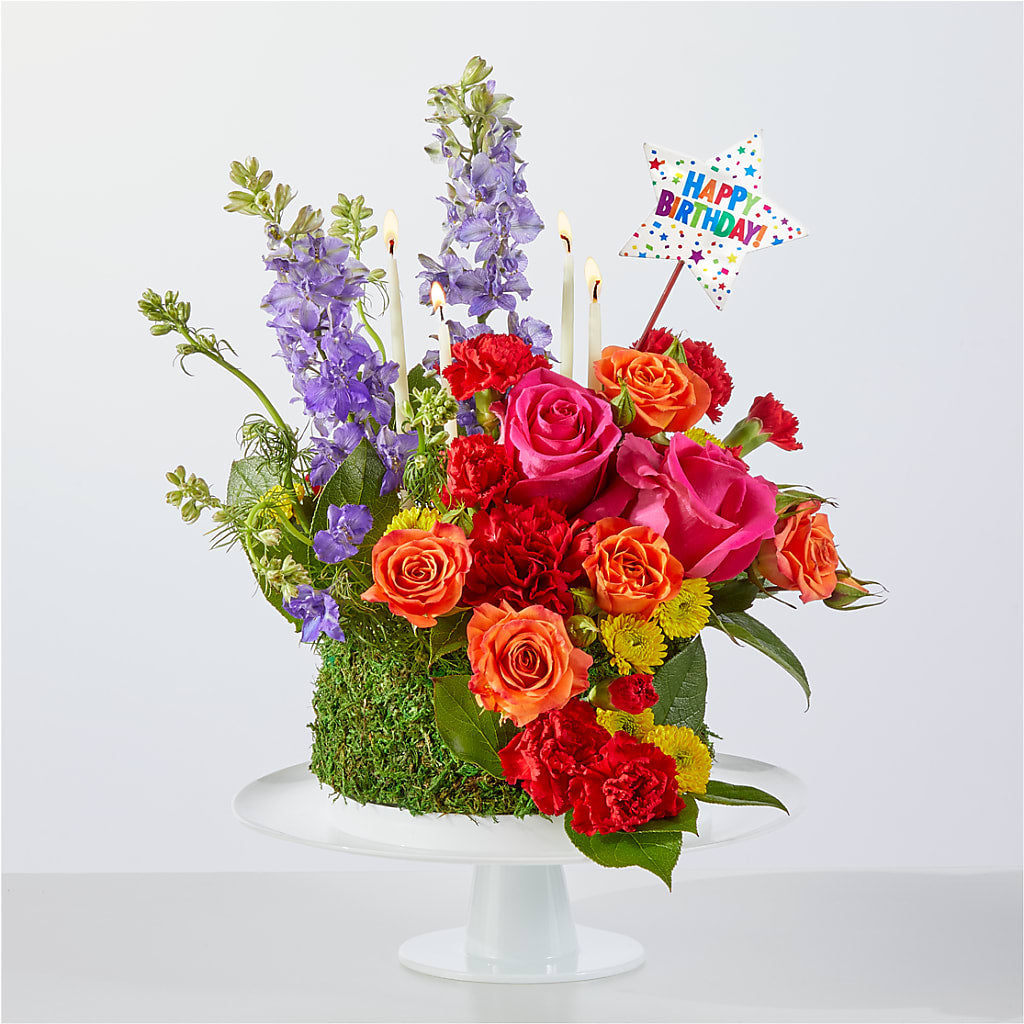 Best Year Yet Floral Cake – Coleman Brothers Flowers Inc, Richmond VA