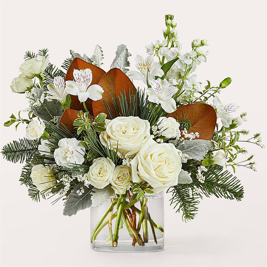 Fresh Snowfall Bouquet – Coleman Brothers Flowers Inc, Richmond VA